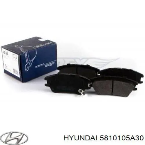 Гальмівні колодки Hyundai/Kia 5810105A30 ціна, від 17.02 USD