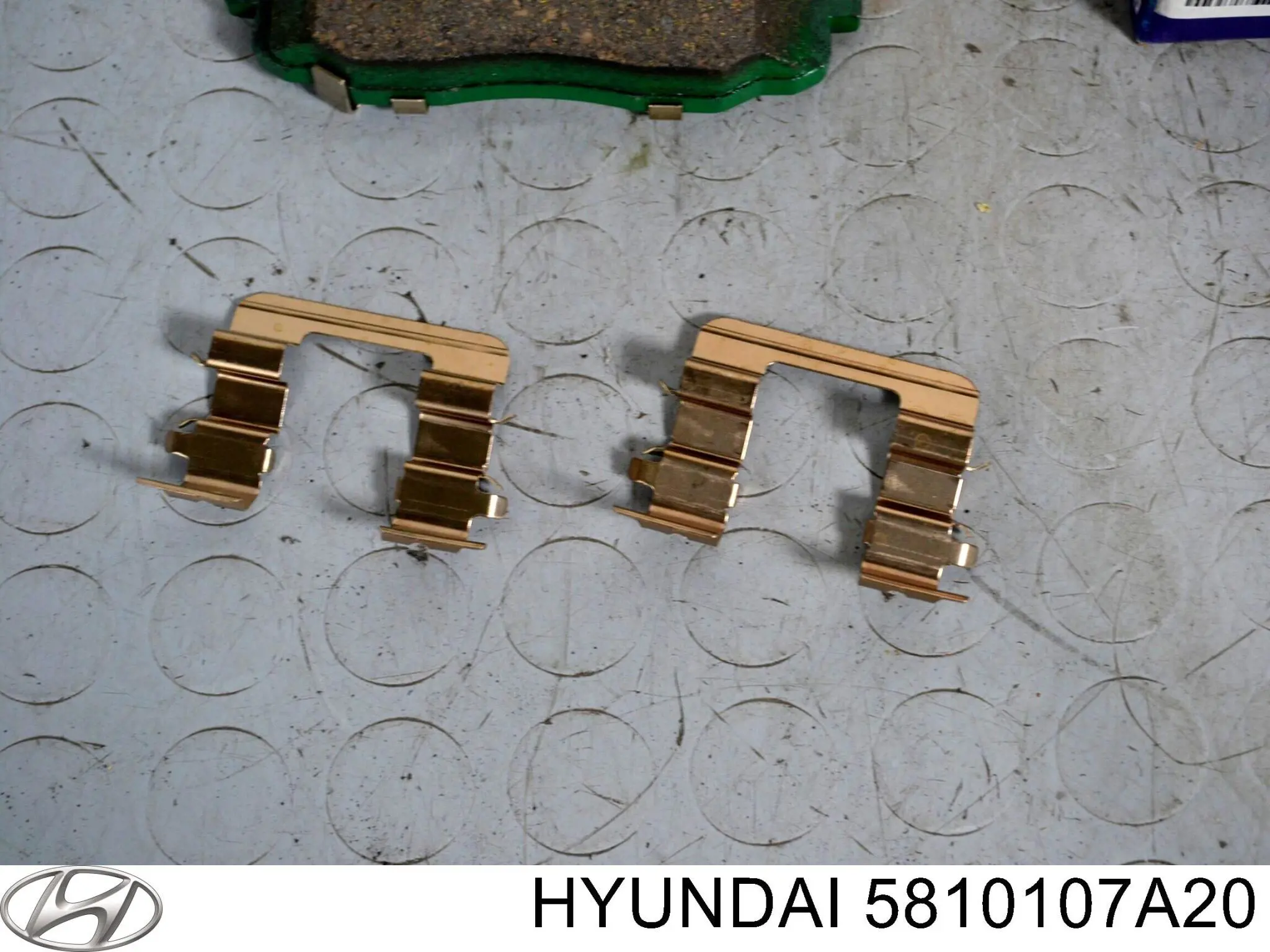 Тормозні колодки Hyundai/Kia 5810107A20