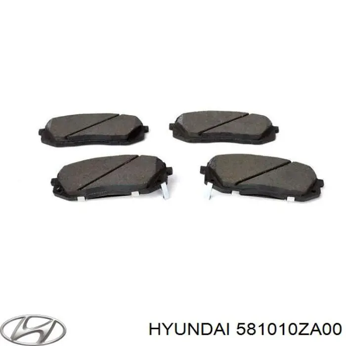 581010ZA00 Hyundai/Kia Передні гальмівні колодки