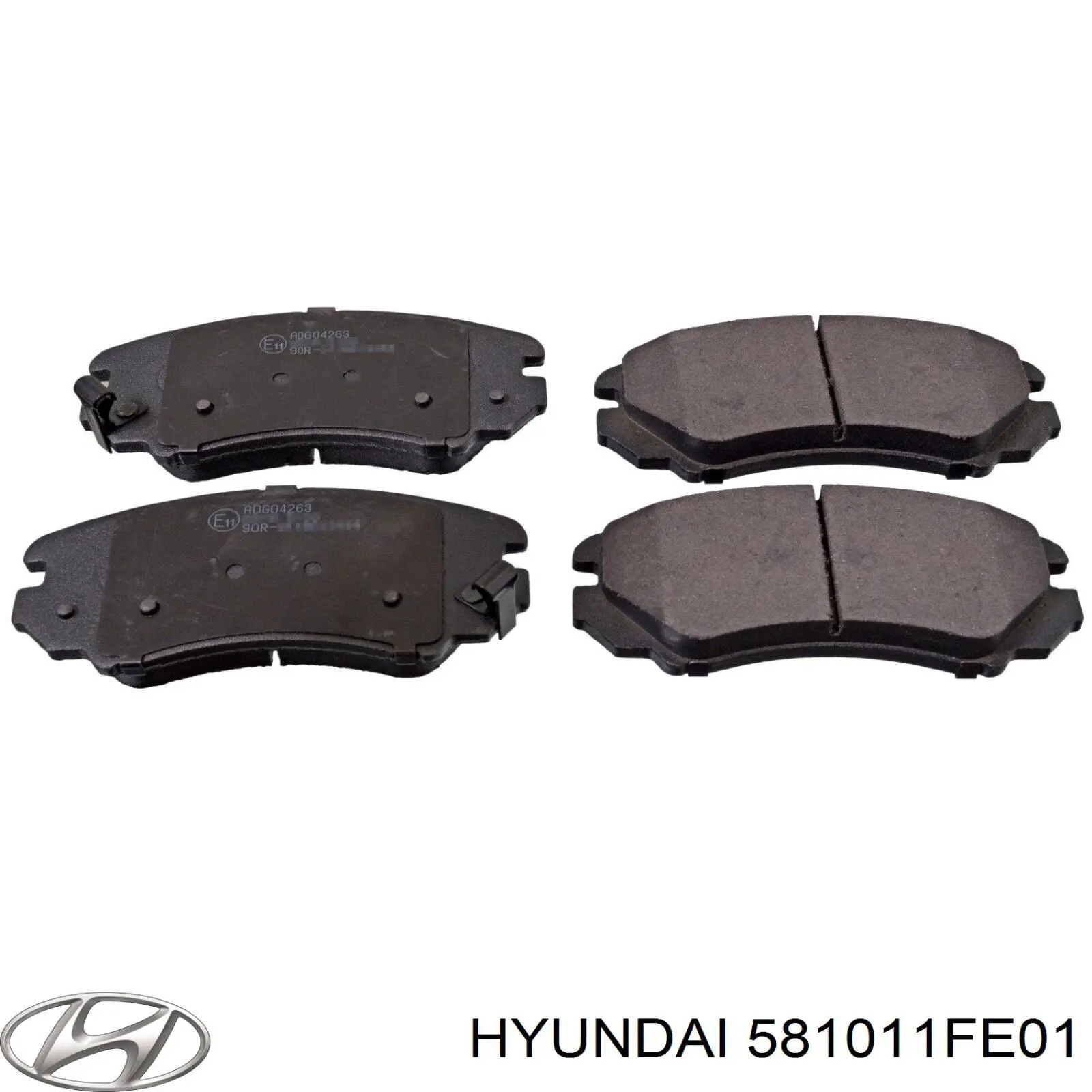 Тормозні колодки Hyundai/Kia 581011FE01