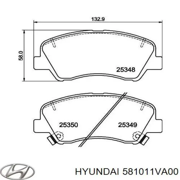  581011VA00 Hyundai/Kia