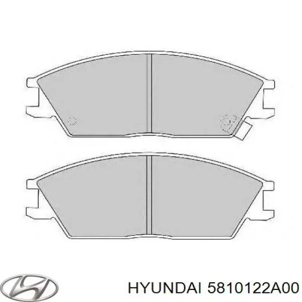 Гальмівні колодки Hyundai/Kia 5810122A00 ціна, від 12.36 USD