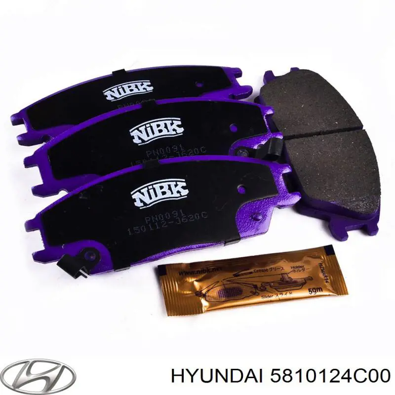 Гальмівні колодки Hyundai/Kia 5810124C00 ціна, від 12.72 USD