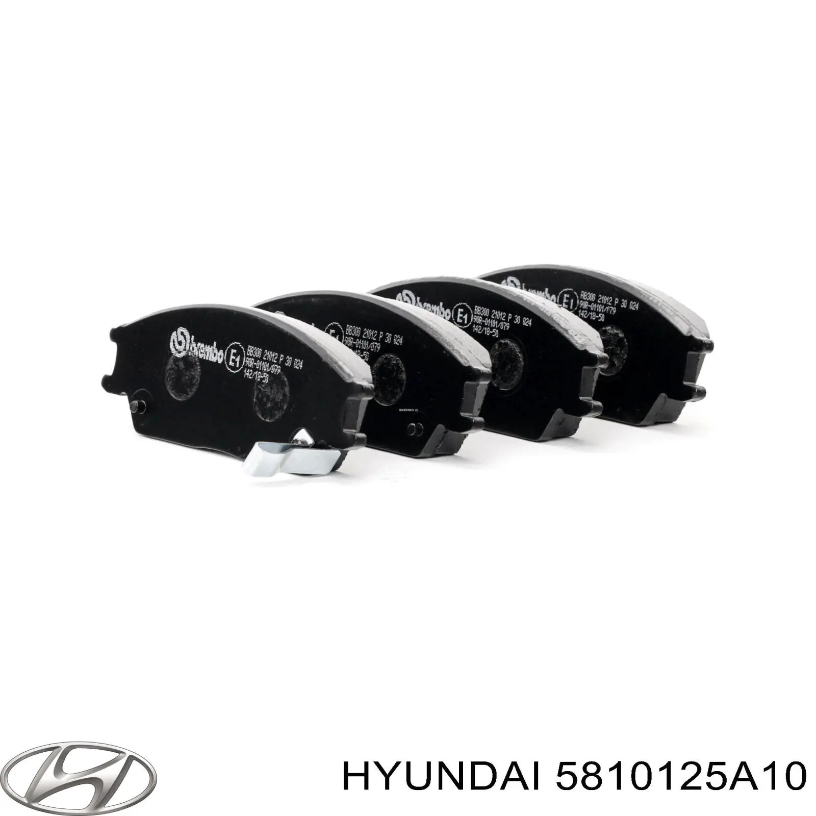 Гальмівні колодки Hyundai/Kia 5810125A10 ціна, від 13.19 USD