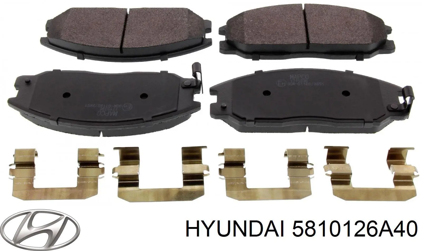 Гальмівні колодки Mando RMPH31 ціна, від 22.50 USD