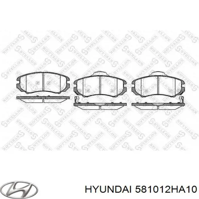 Гальмівні колодки Hyundai/Kia 581012HA10 ціна, від 20.80 USD
