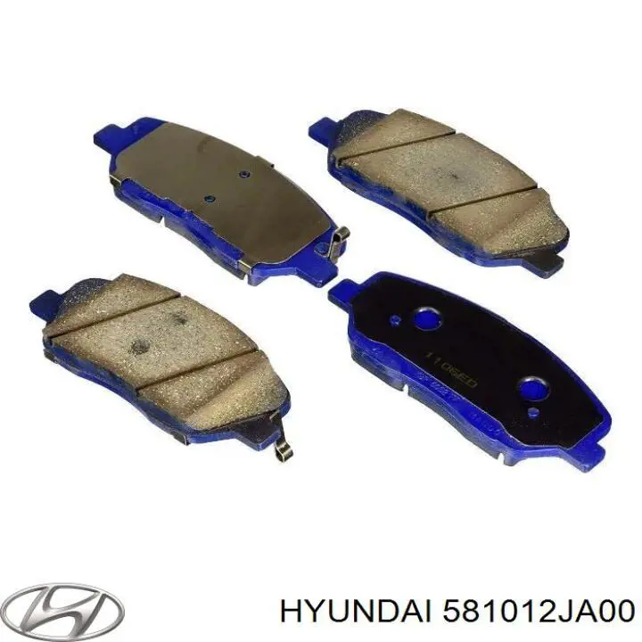 Гальмівні колодки Hyundai/Kia 581012JA00 ціна, від 26.43 USD