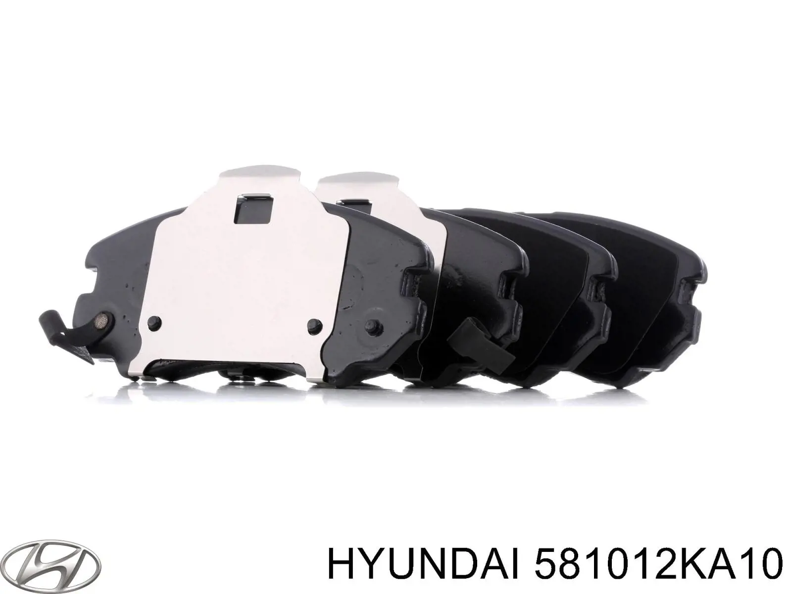 Купити 581012KA10 Hyundai/Kia Колодки гальмівні передні, дискові