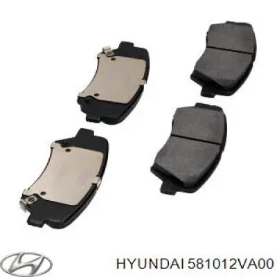 Передні тормозні колодки 581012VA00 Hyundai/Kia