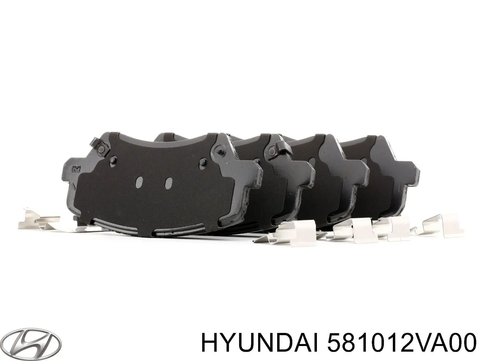 Купити 581012VA00 Hyundai/Kia Колодки гальмівні передні, дискові