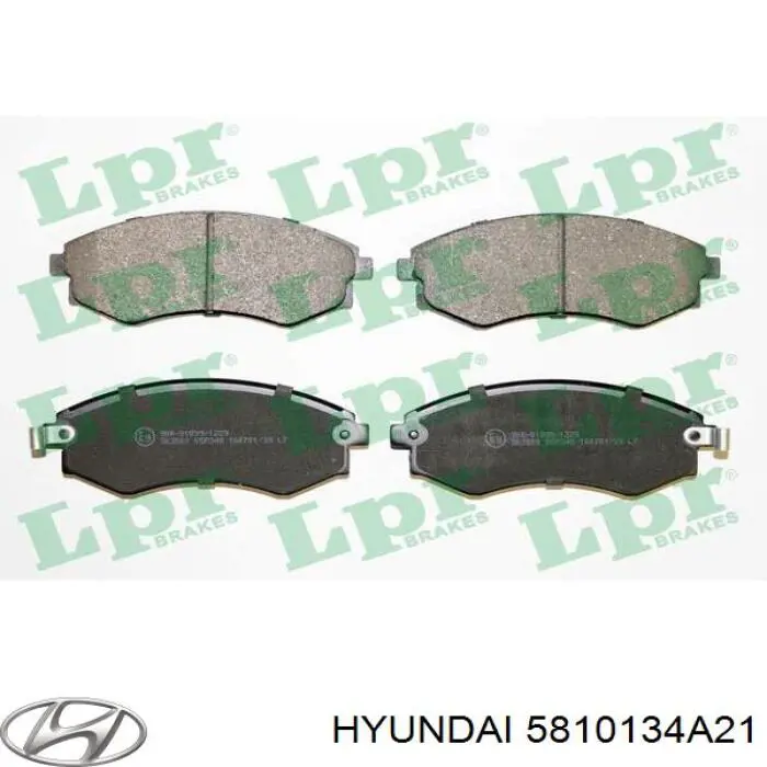 5810134A21 Hyundai/Kia колодки гальмівні передні, дискові