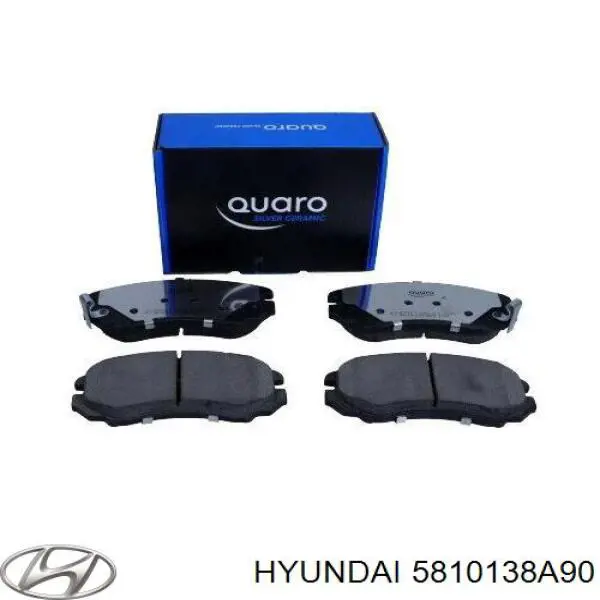 Передні тормозні колодки 5810138A90 Hyundai/Kia