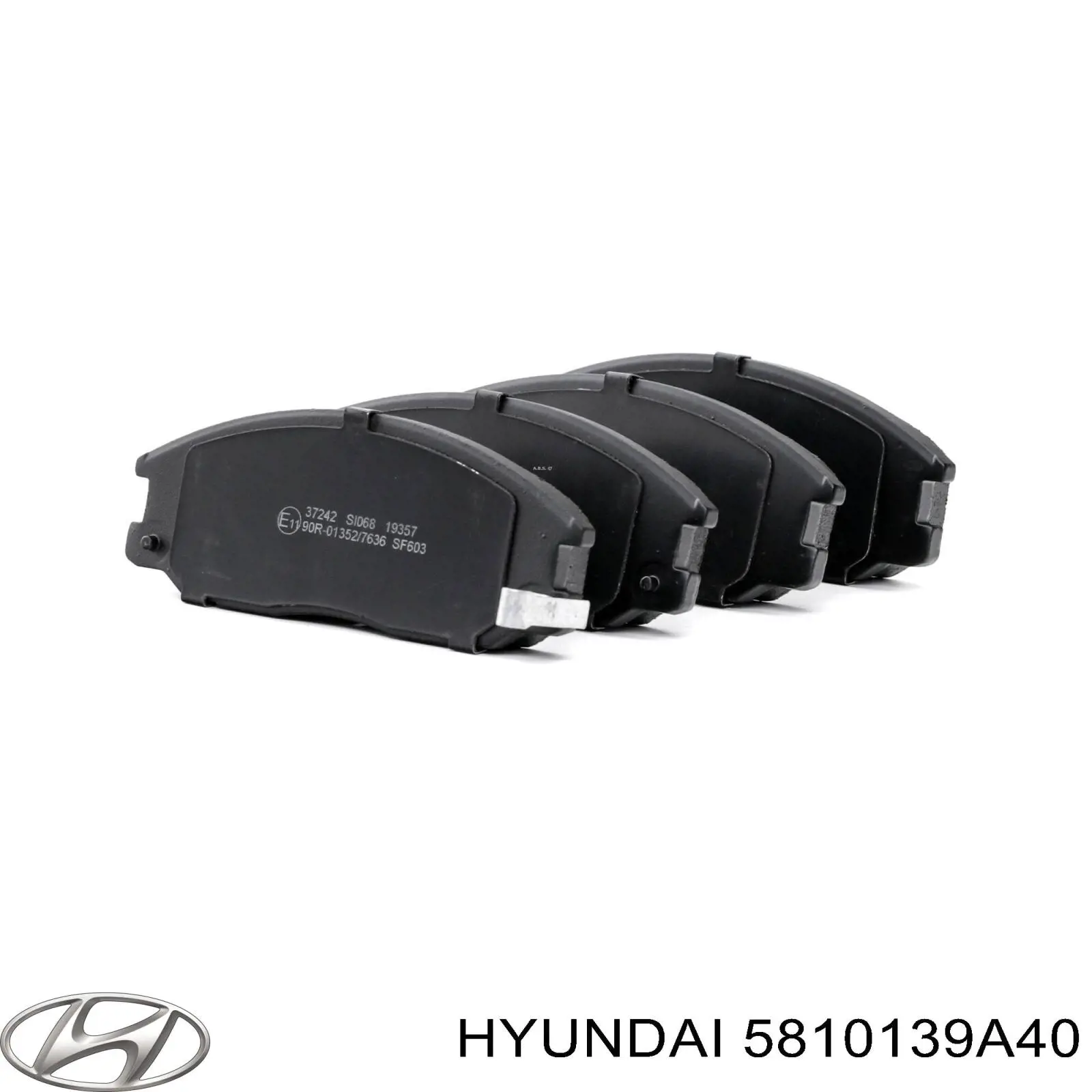 Гальмівні колодки Hyundai/Kia 5810139A40 ціна, від 20.26 USD