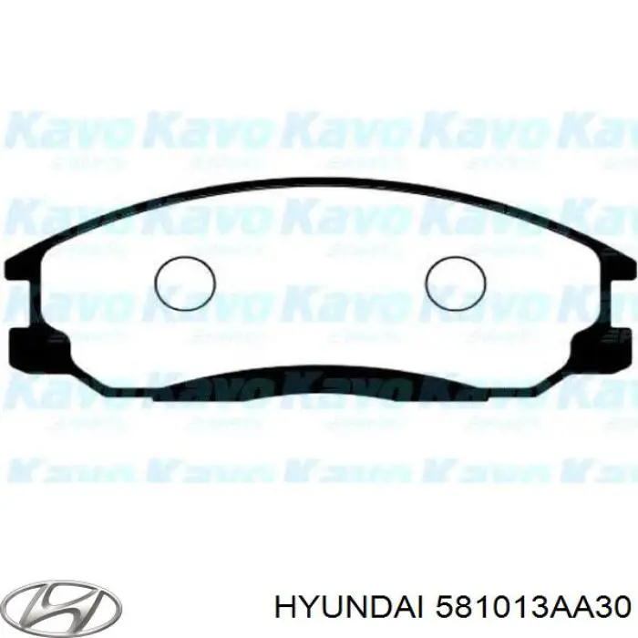 Гальмівні колодки Hyundai/Kia 581013AA30 ціна, від 20.48 USD