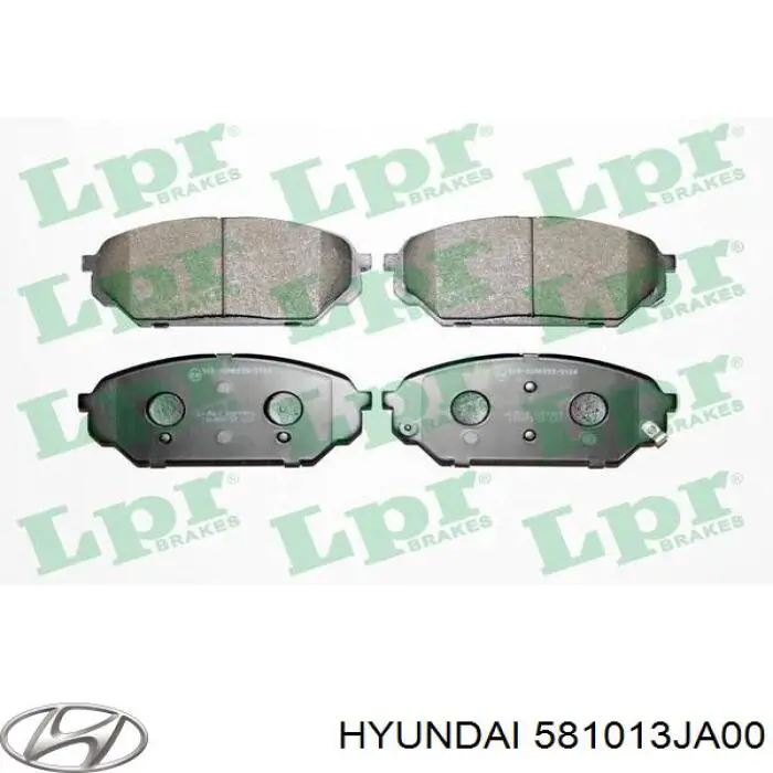 581013JA00 Hyundai/Kia колодки гальмівні передні, дискові
