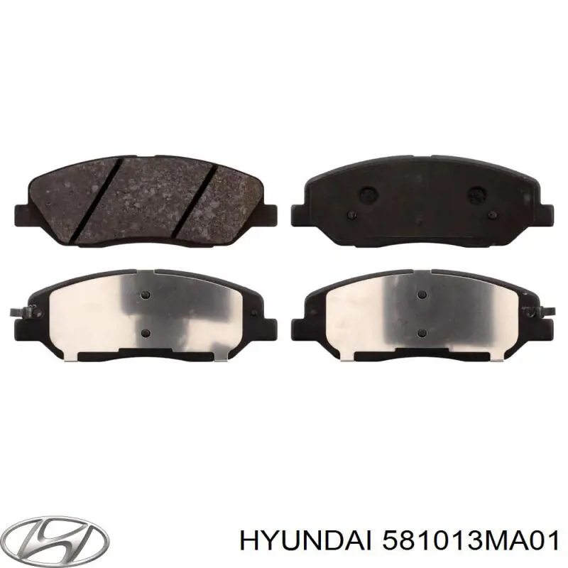 Передні тормозні колодки 581013MA01 Hyundai/Kia