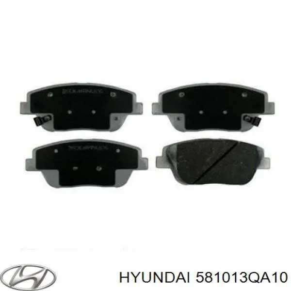 581013QA10 Hyundai/Kia колодки гальмівні передні, дискові
