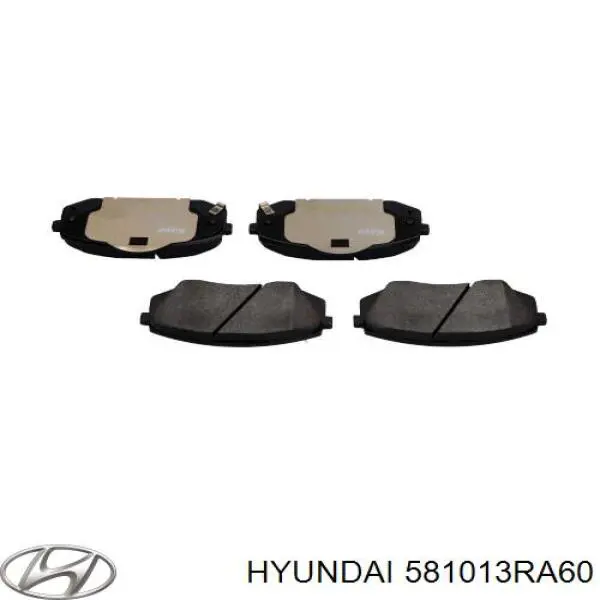 Купити 581013RA60 Hyundai/Kia Колодки гальмівні передні, дискові