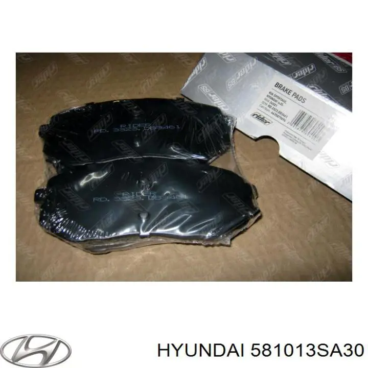 Колодки гальмівні передні, дискові 581013SA30 Hyundai/Kia