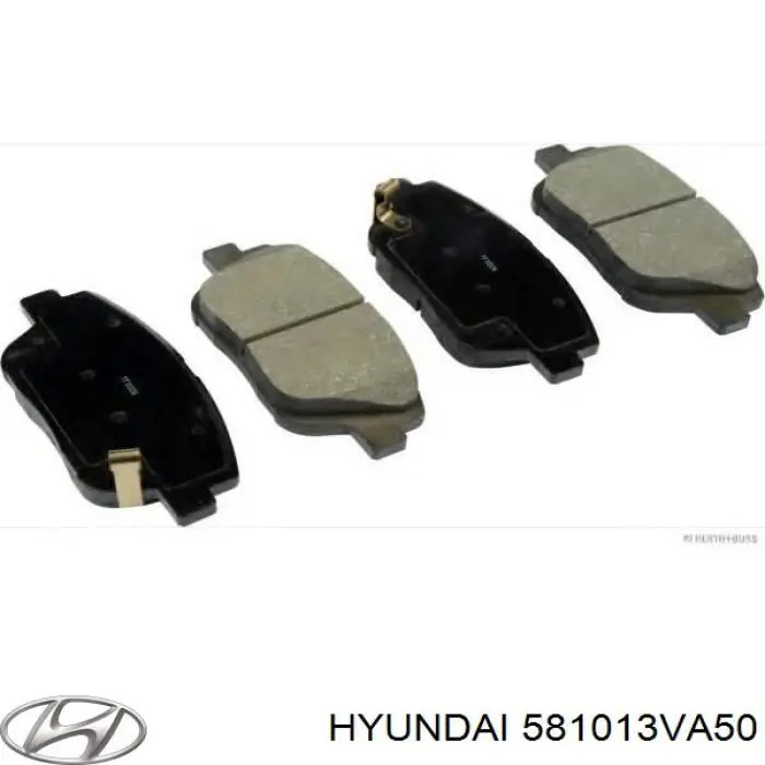 Купити 581013VA50 Hyundai/Kia Колодки гальмівні передні, дискові