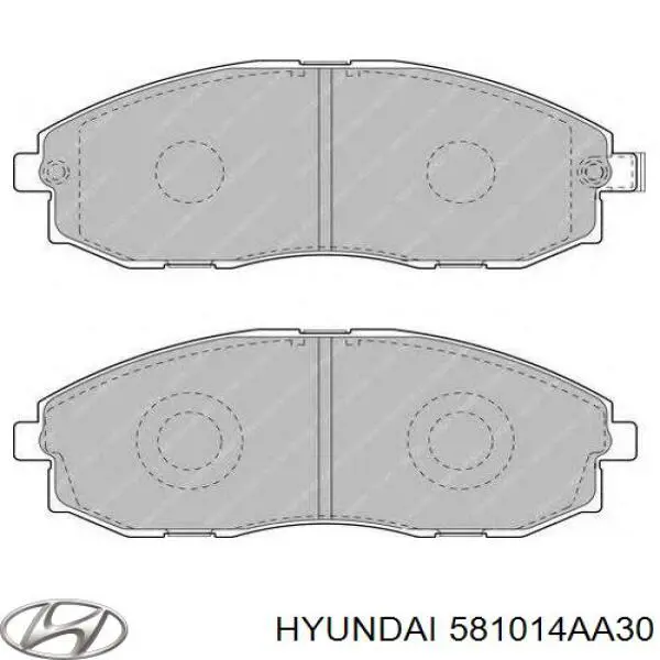 Гальмівні колодки Hyundai/Kia 581014AA30 ціна, від 18.11 USD