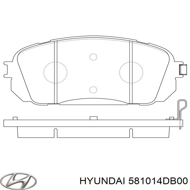 SP1191 Hyundai/Kia колодки гальмівні передні, дискові