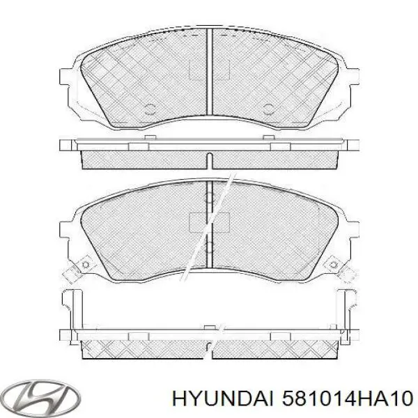 Гальмівні колодки Hyundai/Kia 581014HA10 ціна, від 31.85 USD