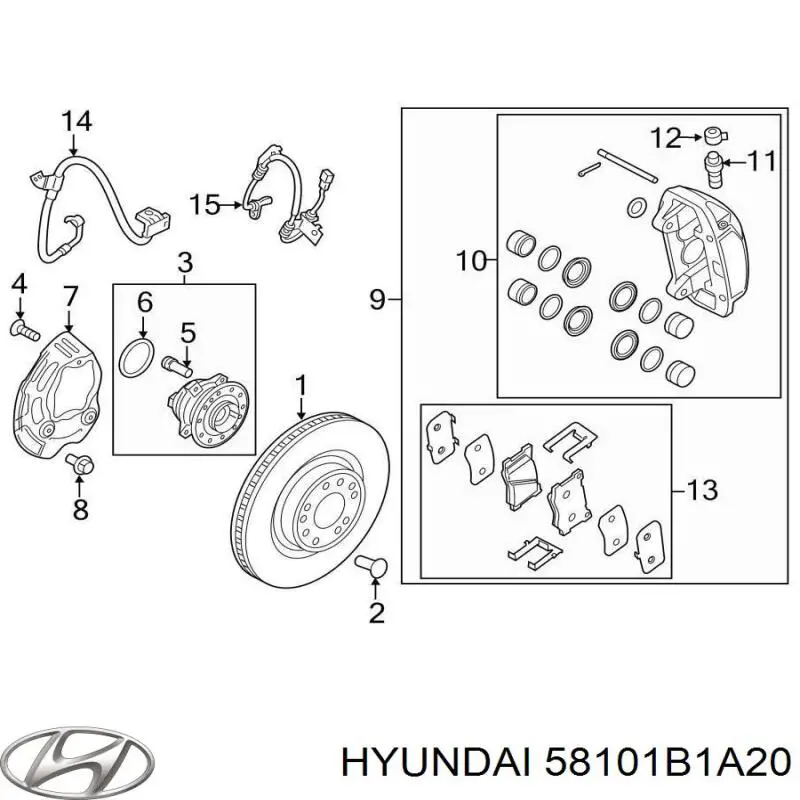 Купити 161576 Power Stop Колодки гальмівні передні, дискові