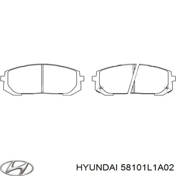 Купити SP4334 Hi-q Колодки гальмівні передні, дискові