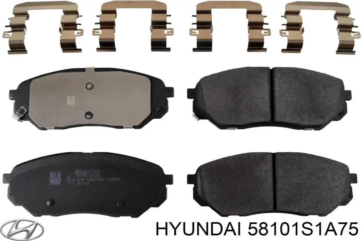 Гальмівні колодки Hyundai/Kia 58101S1A75 ціна, від 19.82 USD