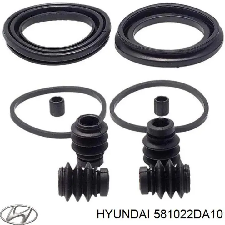 Купити 581022DA10 Hyundai/Kia Ремкомплект переднього супорту