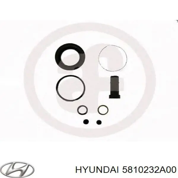 Ремкомплект супорту гальмівного переднього Nipparts J3828012 ціна, від 2.84 USD