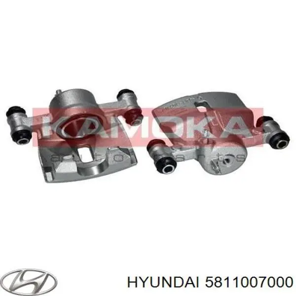 Супорт гальмівний передній лівий Hyundai/Kia 5811007000 ціна, від 39.49 USD