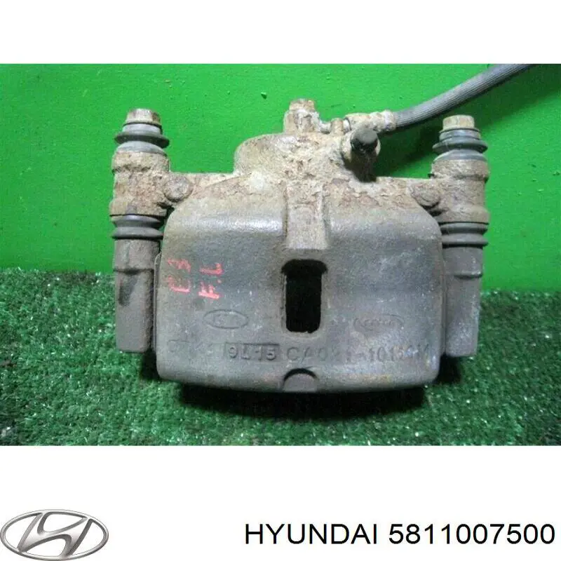 Купити 5811007500 Hyundai/Kia Супорт гальмівний передній лівий