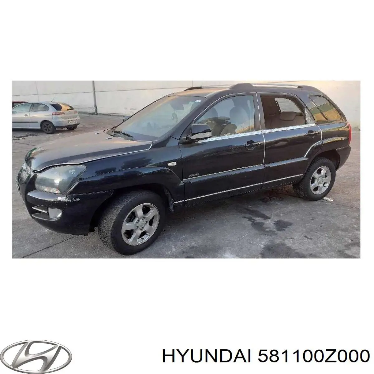 Купити 581100Z000 Hyundai/Kia Супорт гальмівний передній лівий