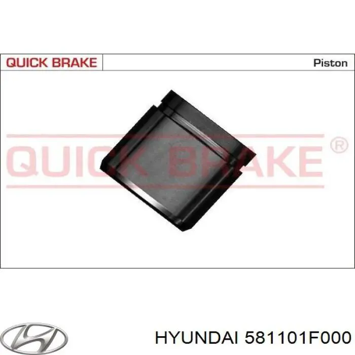 Купити 581101F000 Hyundai/Kia Супорт гальмівний передній лівий