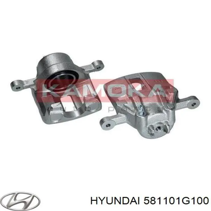 Купити 581101G100 Hyundai/Kia Супорт гальмівний передній лівий