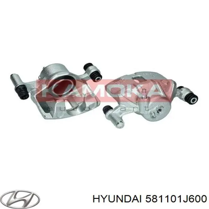 581101J600 Hyundai/Kia супорт гальмівний передній лівий