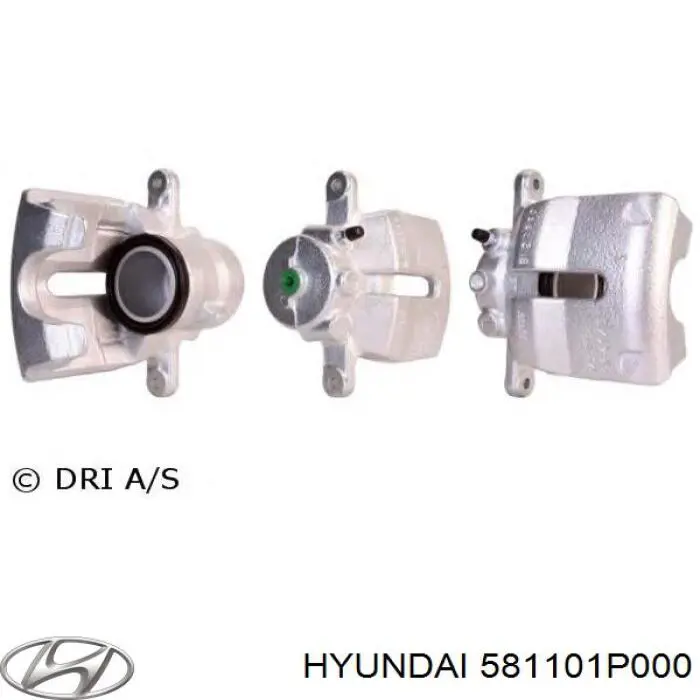 Супорт гальмівний передній лівий Hyundai/Kia 581101P000 ціна, від 63.24 USD
