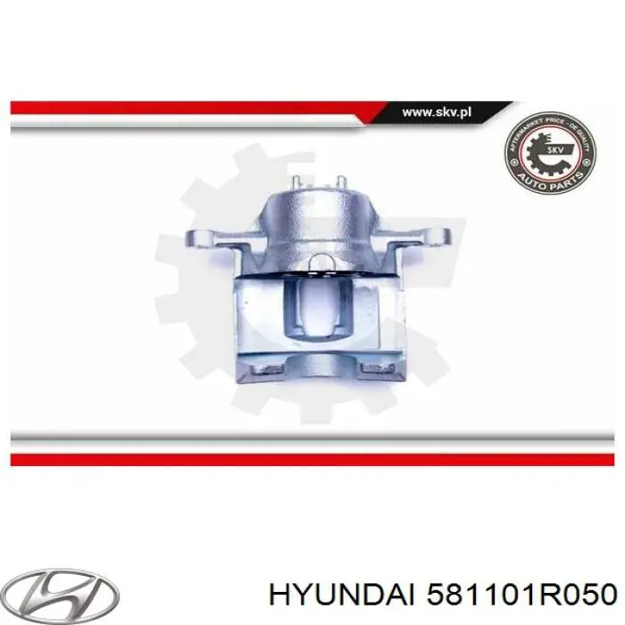 Купити 581101R050 Hyundai/Kia Супорт гальмівний передній лівий