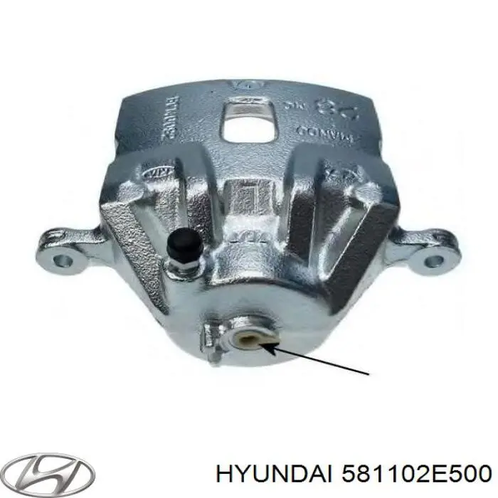 Супорт гальмівний передній лівий 581102E500 Hyundai/Kia
