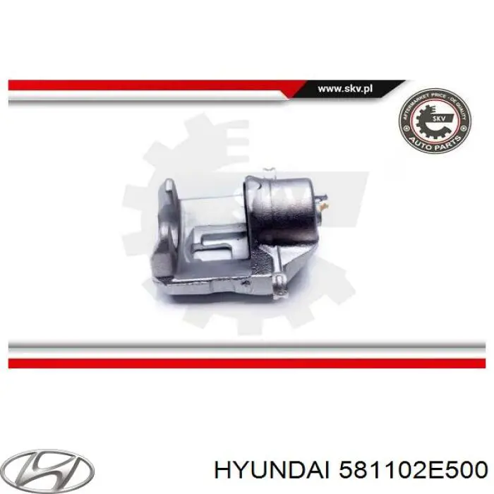 Супорт тормзной Hyundai/Kia 581102E500