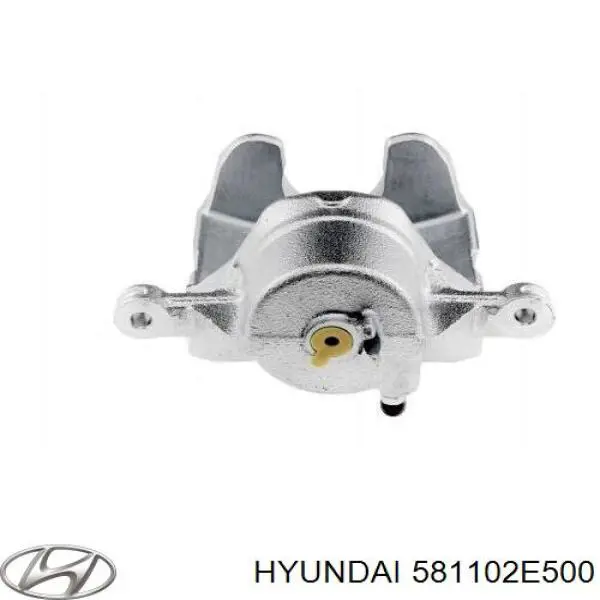 581102E500 Hyundai/Kia супорт гальмівний передній лівий