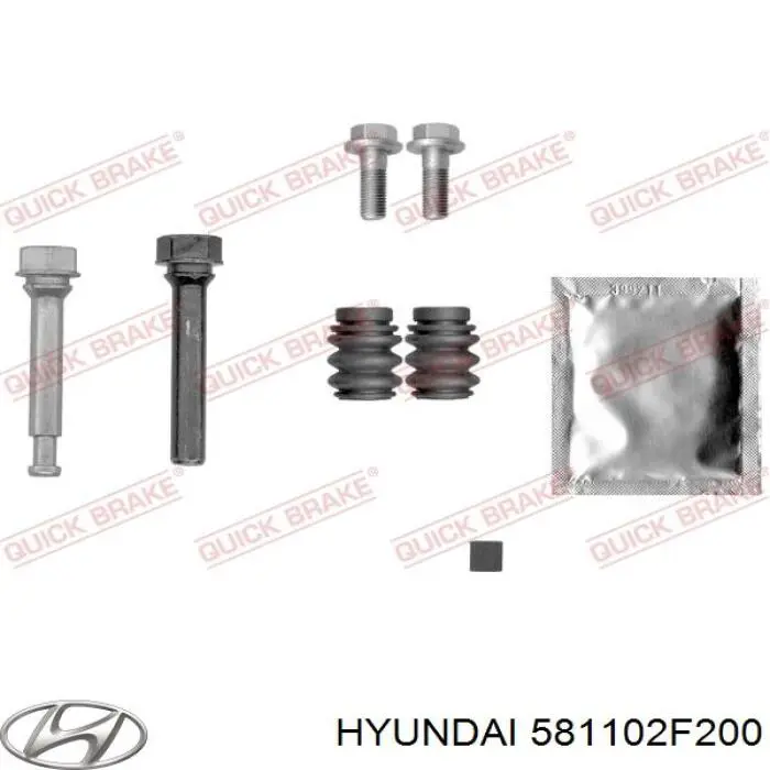 Супорт гальмівний передній лівий 581102F200 Hyundai/Kia