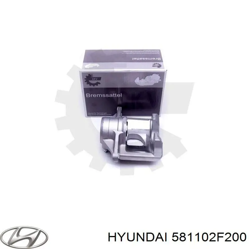 Купити 581102F200 Hyundai/Kia Супорт гальмівний передній лівий