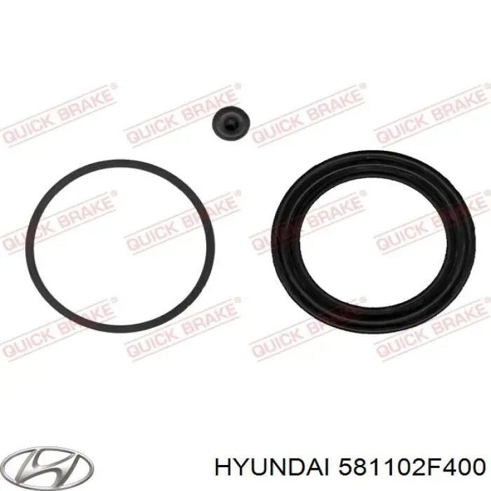 Супорт гальмівний передній лівий Hyundai/Kia 581102F400 ціна, від 32.62 USD