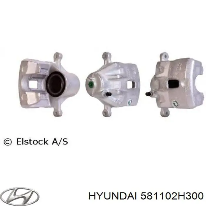 Купити 581102H300 Hyundai/Kia Супорт гальмівний передній лівий