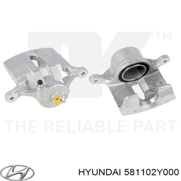 Купити 581102Y000 Hyundai/Kia Супорт гальмівний передній лівий