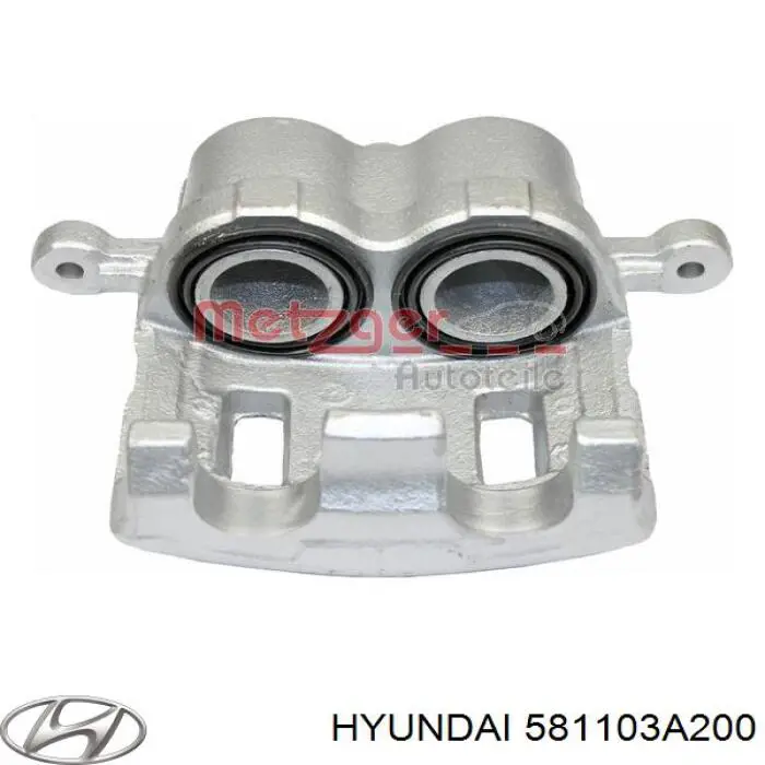 Супорт гальмівний передній лівий Hyundai/Kia 581103A200 ціна, від 27.62 USD