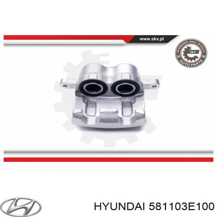 Супорт гальмівний передній лівий 581103E100 Hyundai/Kia